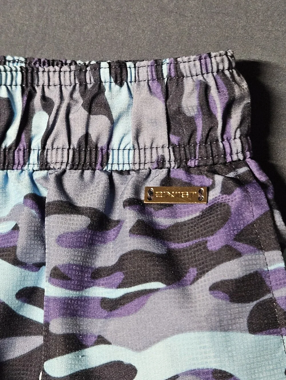 2(X)IST Men's Camo Swim Shorts XL Multicolor Mesh Lined Drawstring Waist